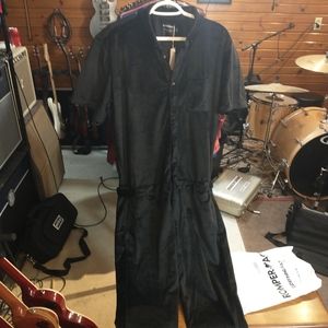 Black Velvet Jumpsuit